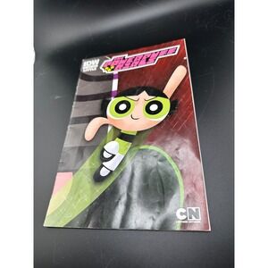 Powerpuff Girls Comic Book Kids Green Good Cover D Buttercup 2013 Issue #1